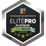 Four Seasons Building Products 2023 Dealer Elite Pro Platinum Certified